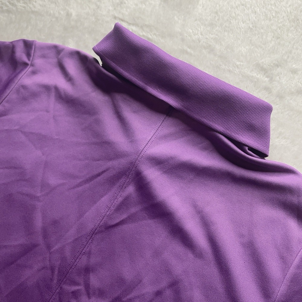 Nike Golf Tour Performance Titleist Purple Dri-Fit Polo Shirt Women's XL - Picture 10 of 13